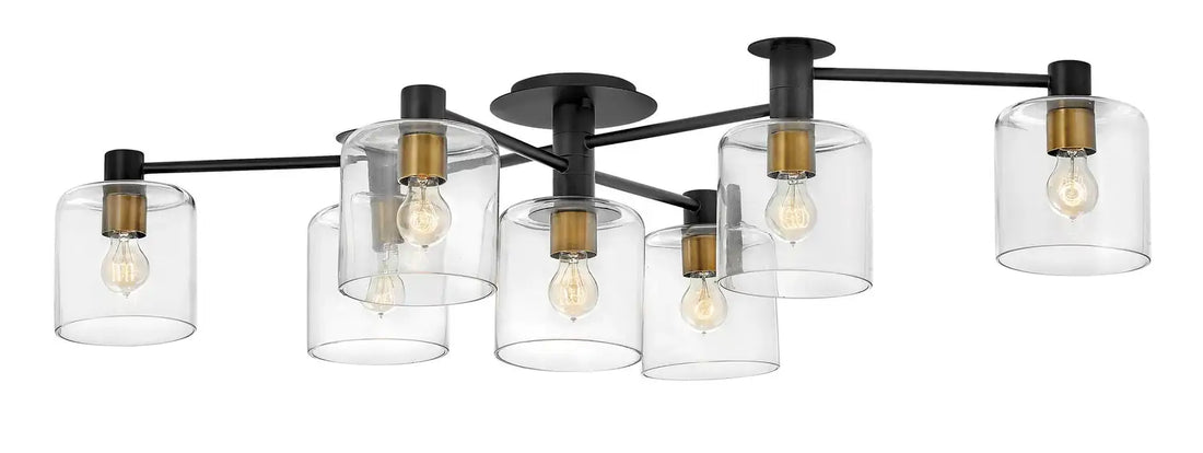 HINKLEY, AXEL SEMI-FLUSH MOUNT, FLUSH MOUNT CEILING LIGHTS