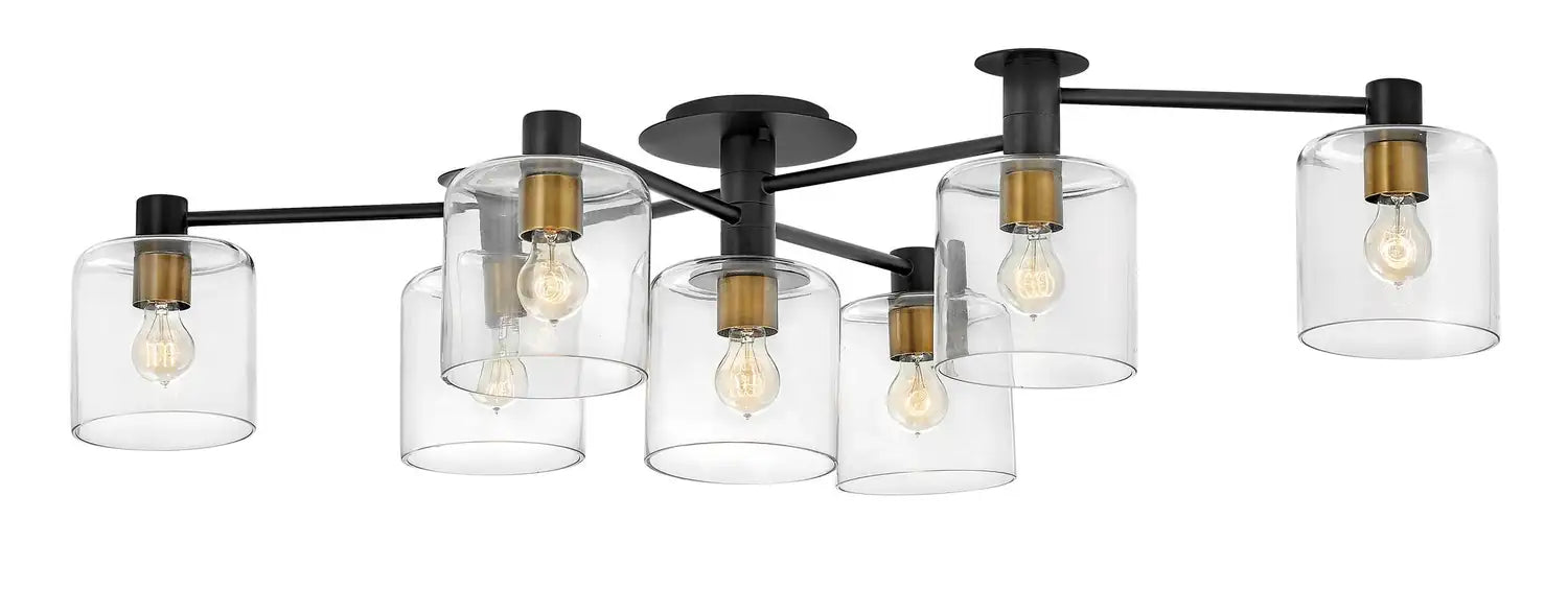 HINKLEY, AXEL SEMI-FLUSH MOUNT, FLUSH MOUNT CEILING LIGHTS
