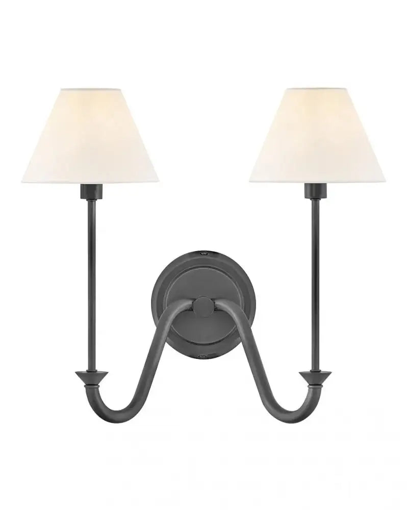 HINKLEY, GRETA TWO LIGHT SCONCE, WALL SCONCES