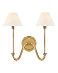 HINKLEY, GRETA TWO LIGHT SCONCE, WALL SCONCES