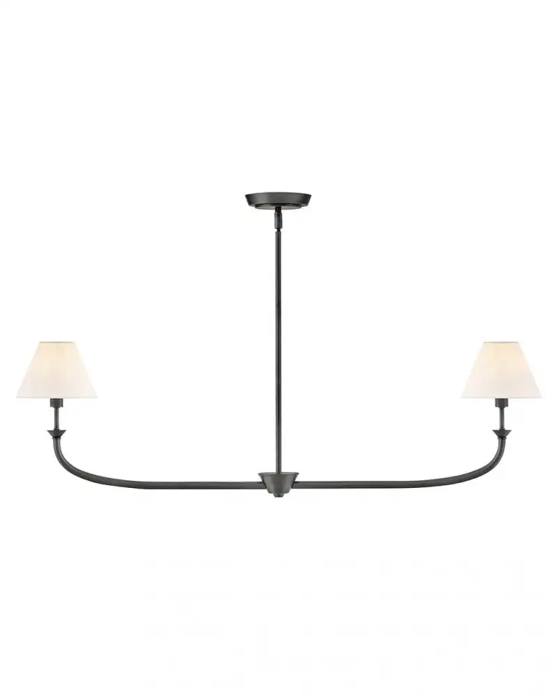 HINKLEY, GRETA TWO LIGHT LINEAR, PENDANT LIGHT