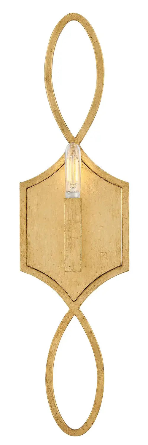 HINKLEY, LEONA SINGLE LIGHT SCONCE, BATH VANITY LIGHT