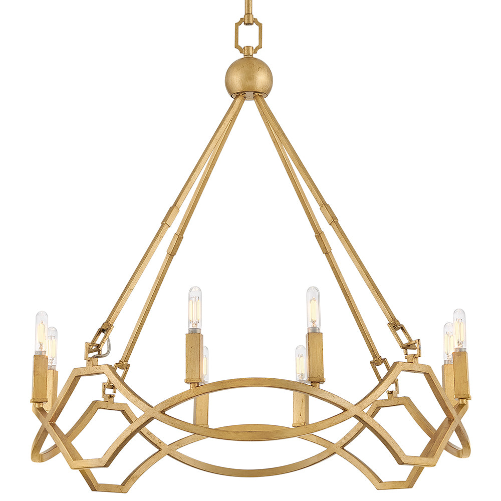 HINKLEY, LEONA SINGLE TIER CHANDELIER, PENDANT LIGHT