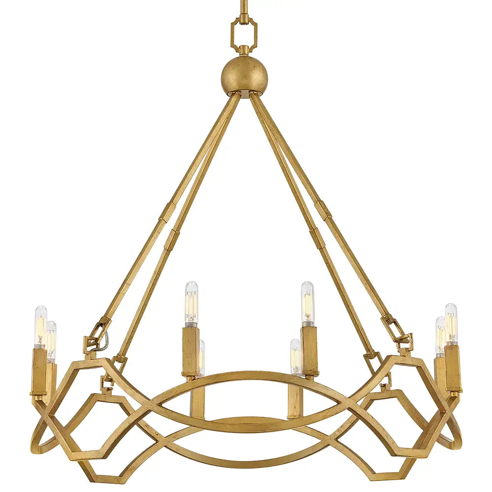 HINKLEY, LEONA SINGLE TIER CHANDELIER, PENDANT LIGHT