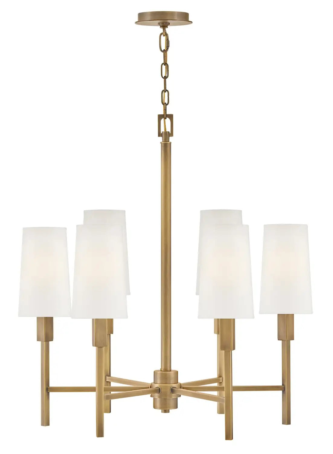 HINKLEY, FENWICK SINGLE TIER CHANDELIER, PENDANT LIGHT