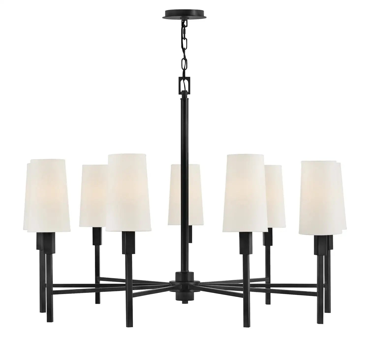 HINKLEY, FENWICK SINGLE TIER CHANDELIER, PENDANT LIGHT