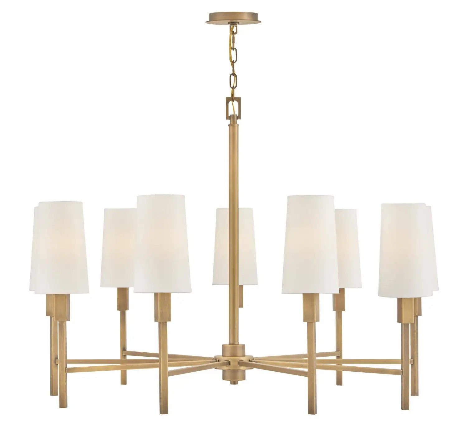 HINKLEY, FENWICK SINGLE TIER CHANDELIER, PENDANT LIGHT