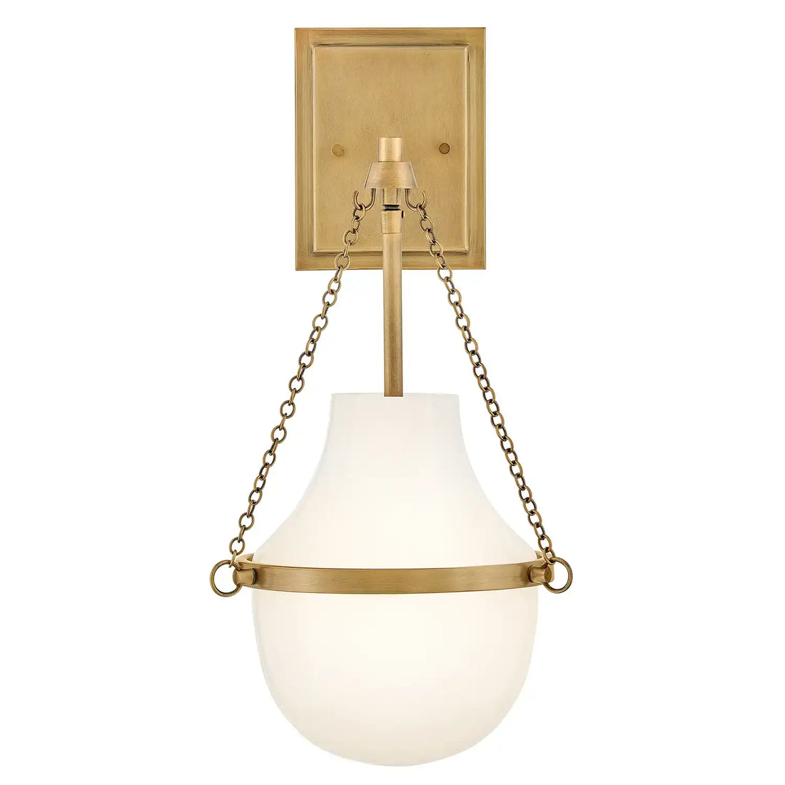 HINKLEY, COLLINS SINGLE LIGHT SCONCE, WALL SCONCES