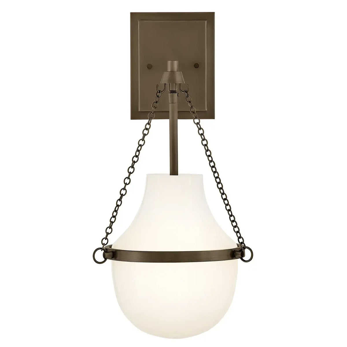 HINKLEY, COLLINS SINGLE LIGHT SCONCE, WALL SCONCES