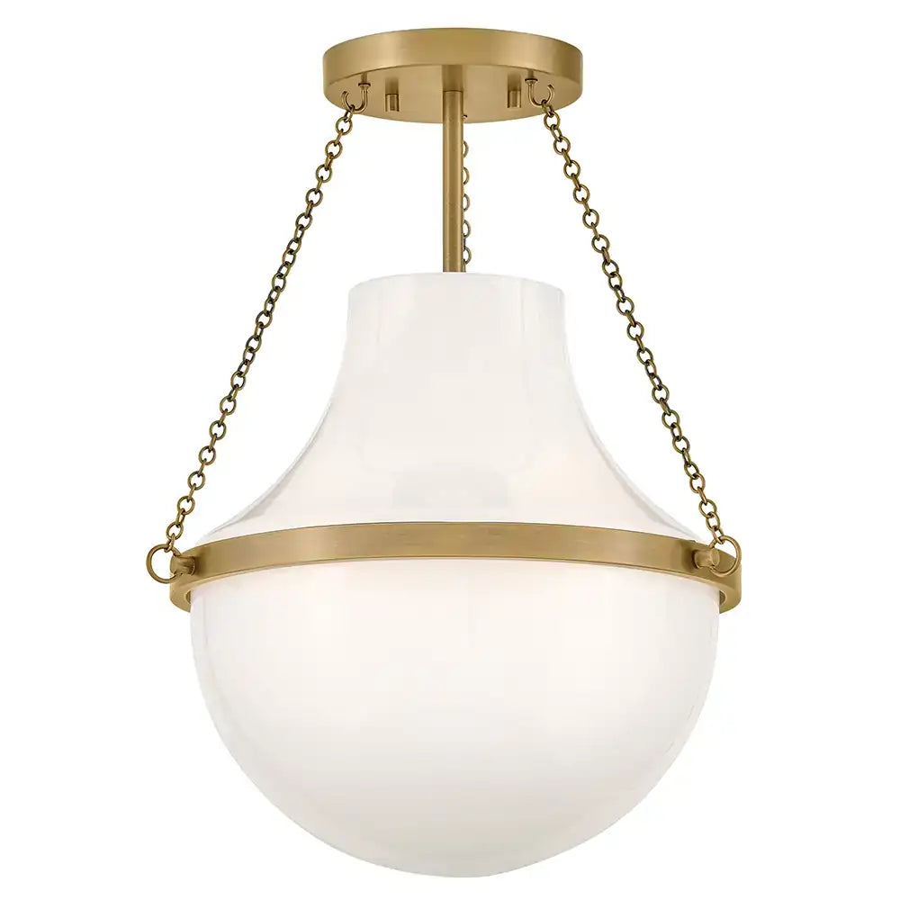 HINKLEY, COLLINS SEMI-FLUSH MOUNT, FLUSH MOUNT CEILING LIGHTS