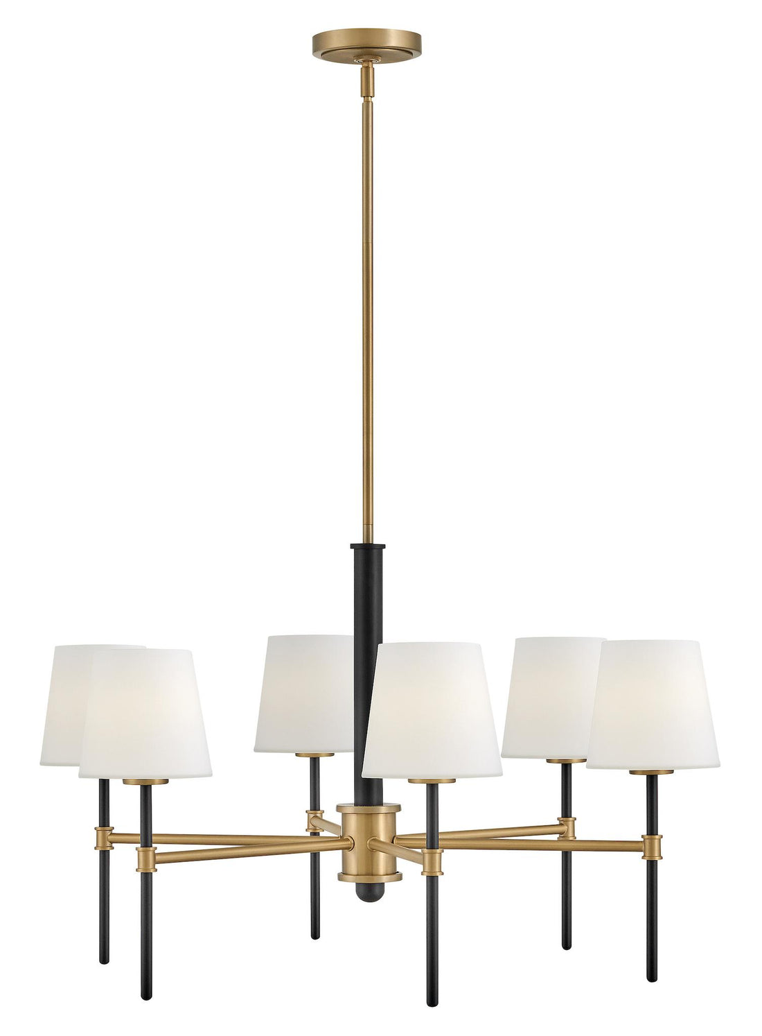 HINKLEY, SAUNDERS SINGLE TIER CHANDELIER, PENDANT LIGHT