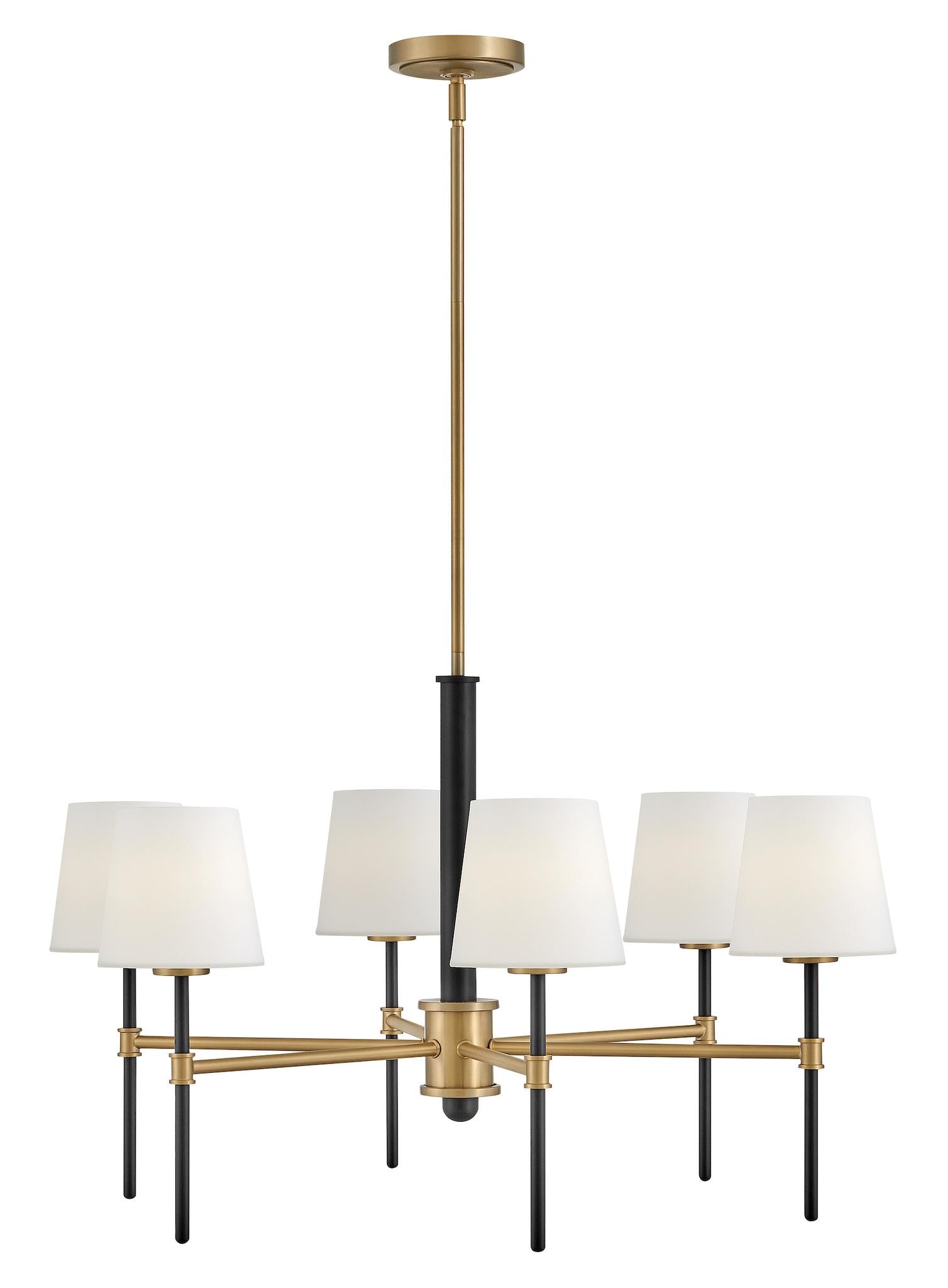 HINKLEY, SAUNDERS SINGLE TIER CHANDELIER, PENDANT LIGHT