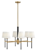 HINKLEY, SAUNDERS SINGLE TIER CHANDELIER, CHANDELIER LIGHT
