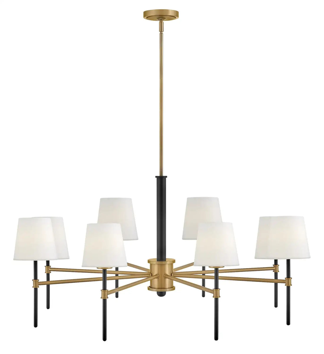 HINKLEY, SAUNDERS SINGLE TIER CHANDELIER, CHANDELIER LIGHT