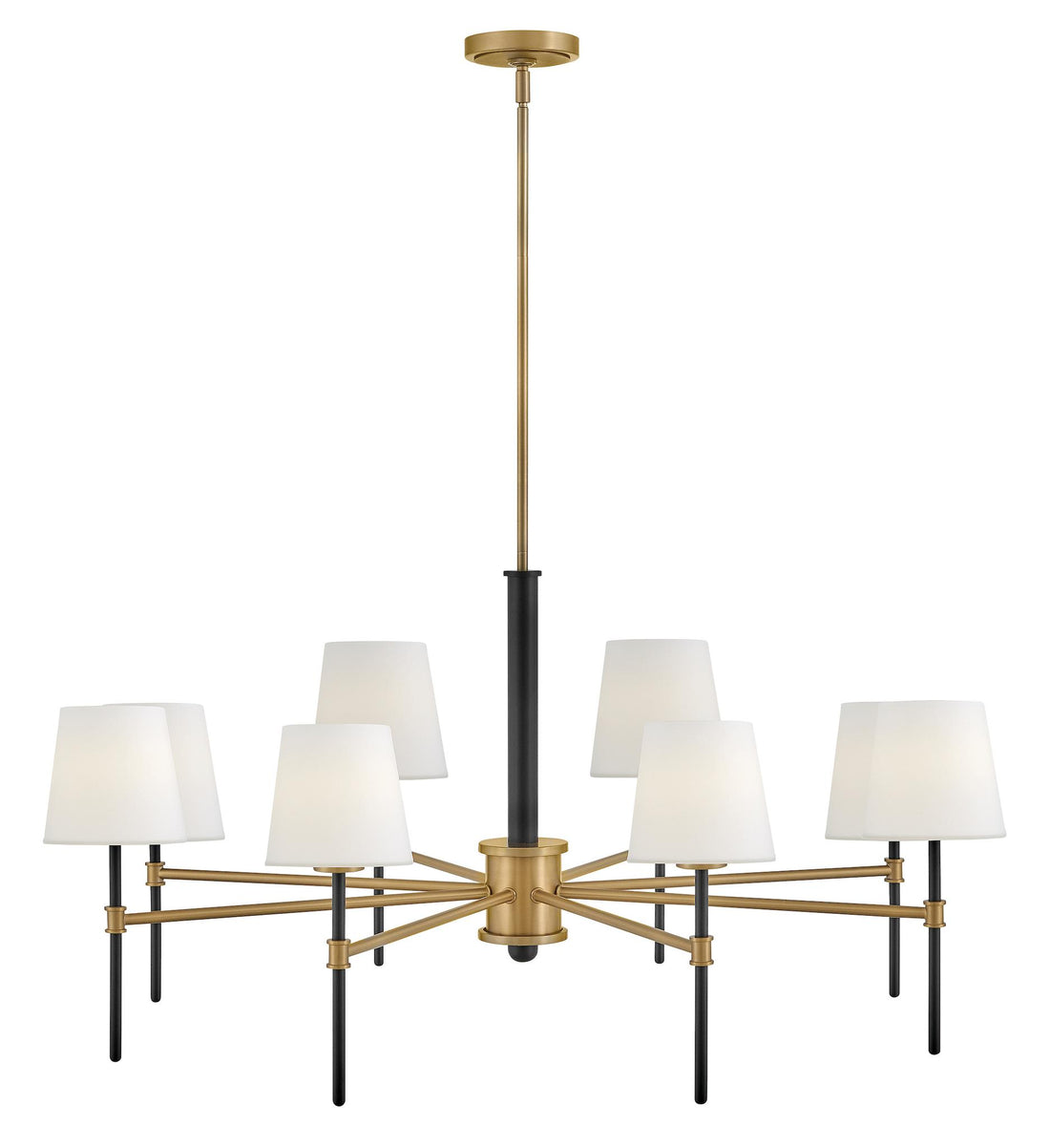 HINKLEY, SAUNDERS SINGLE TIER CHANDELIER, PENDANT LIGHT