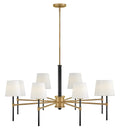 HINKLEY, SAUNDERS SINGLE TIER CHANDELIER, PENDANT LIGHT