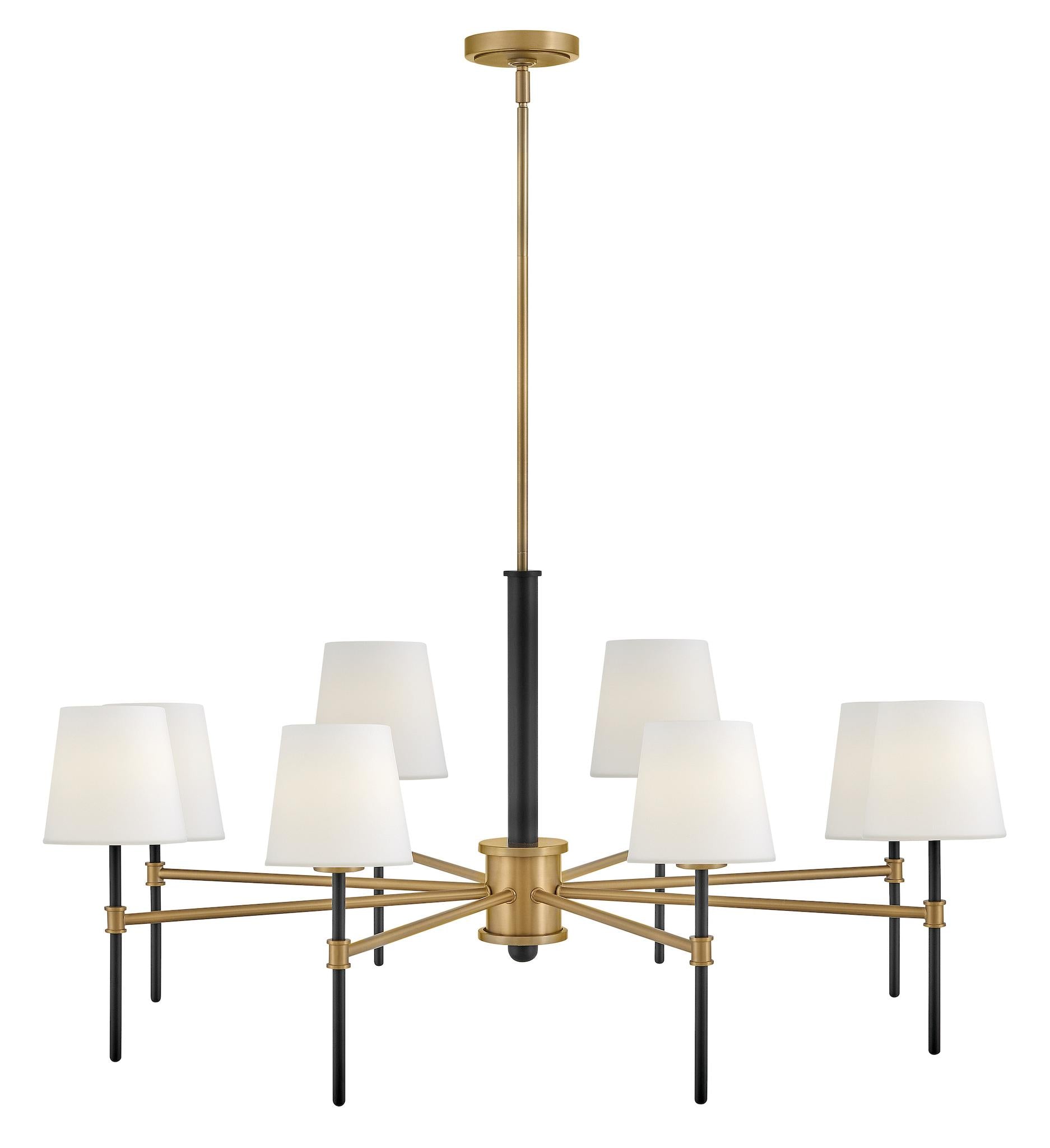 HINKLEY, SAUNDERS SINGLE TIER CHANDELIER, PENDANT LIGHT
