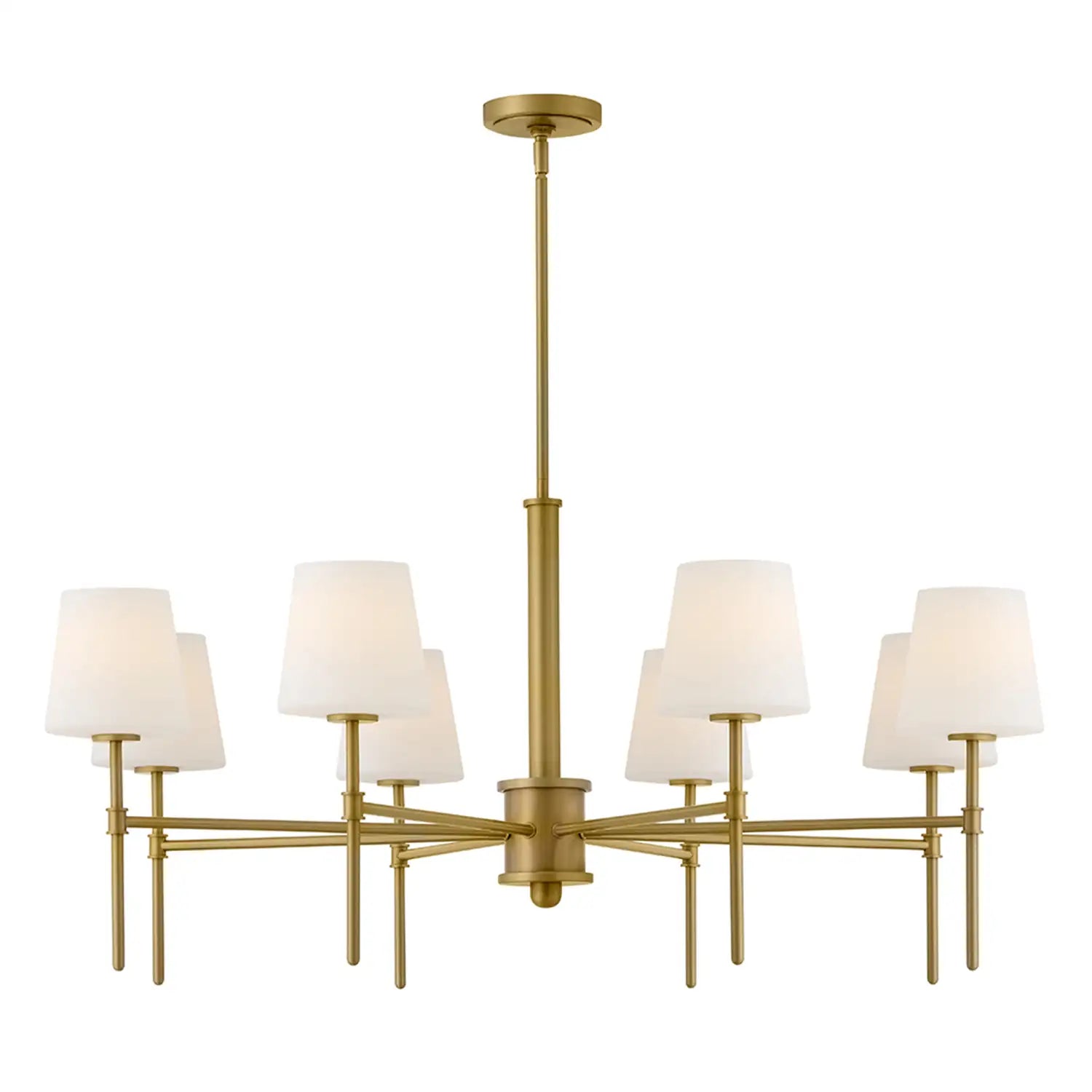 HINKLEY, SAUNDERS CHANDELIER, PENDANT LIGHT