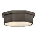 HINKLEY, FACET FLUSH MOUNT, FLUSH MOUNT CEILING LIGHTS 