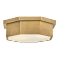 HINKLEY, FACET FLUSH MOUNT, FLUSH MOUNT CEILING LIGHTS 