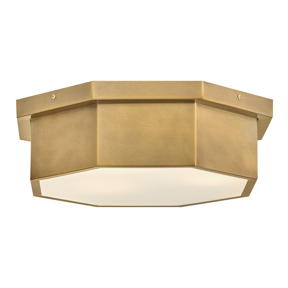 HINKLEY, FACET FLUSH MOUNT, FLUSH MOUNT CEILING LIGHTS 