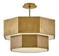 HINKLEY, FACET FLUSH MOUNT MULTI TIER, PENDANT LIGHT