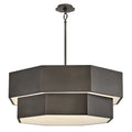 HINKLEY, FACET MULTI TIER CHANDELIER, PENDANT LIGHT
