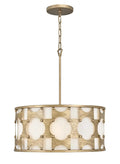 HINKLEY, CARTER DRUM CHANDELIER, PENDANT LIGHT