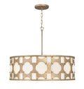 HINKLEY, CARTER DRUM CHANDELIER, PENDANT LIGHT