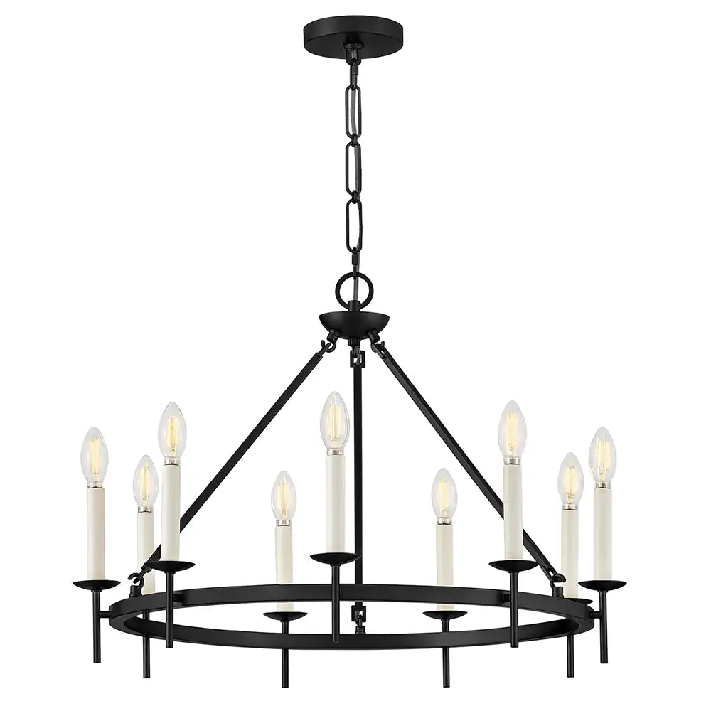 HINKLEY, COPLEY SINGLE TIER CHANDELIER, CHANDELIER LIGHT