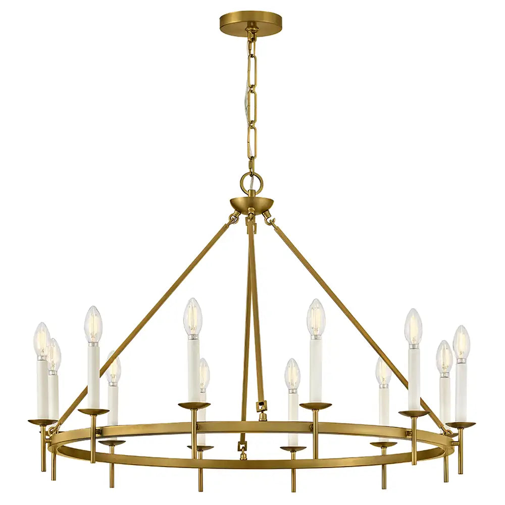 HINKLEY, COPLEY SINGLE TIER CHANDELIER, PENDANT LIGHT
