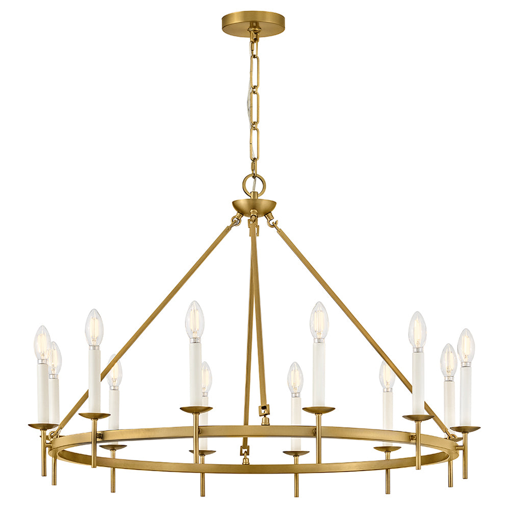 HINKLEY, COPLEY SINGLE TIER CHANDELIER, PENDANT LIGHT