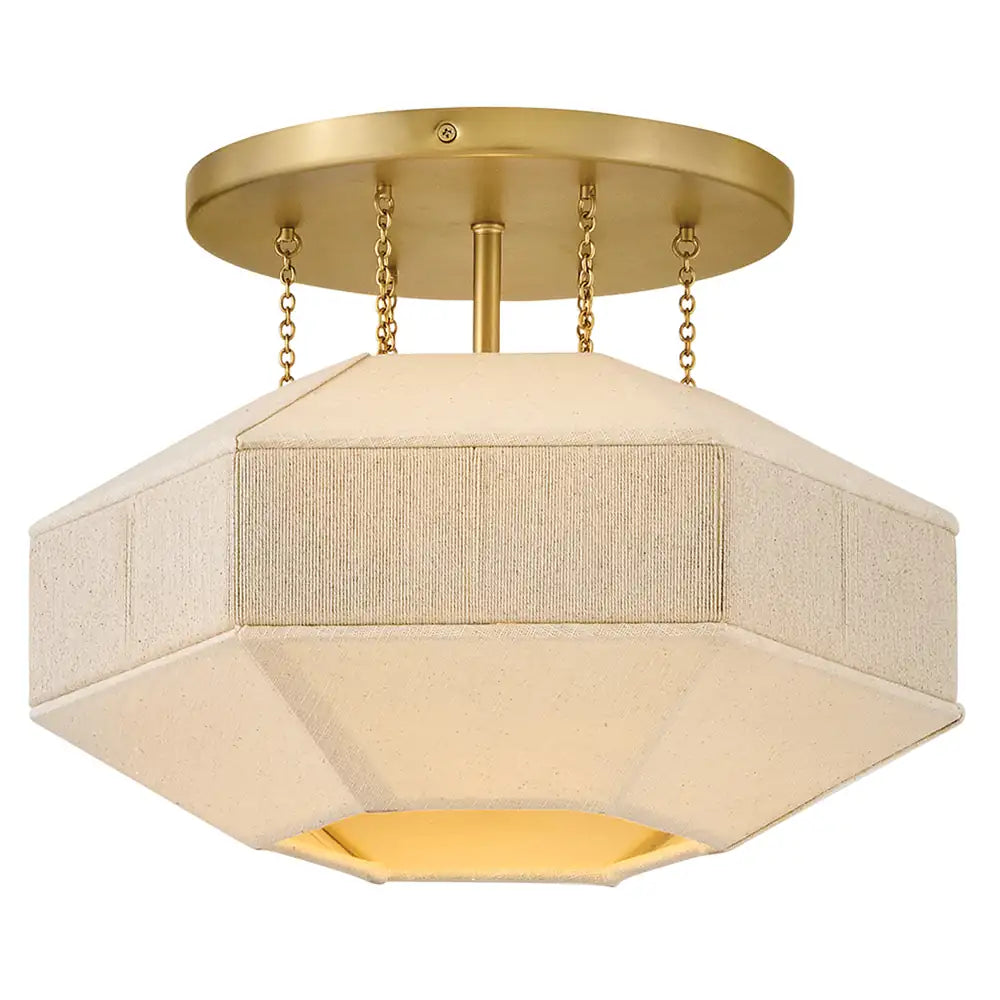 HINKLEY, LYLA SEMI-FLUSH MOUNT, FLUSH MOUNT CEILING LIGHTS