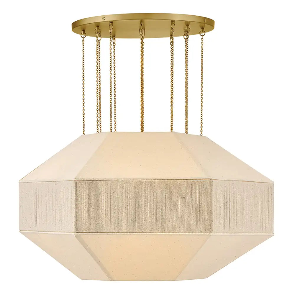 HINKLEY, LYLA DRUM CHANDELIER, CHANDELIER LIGHT