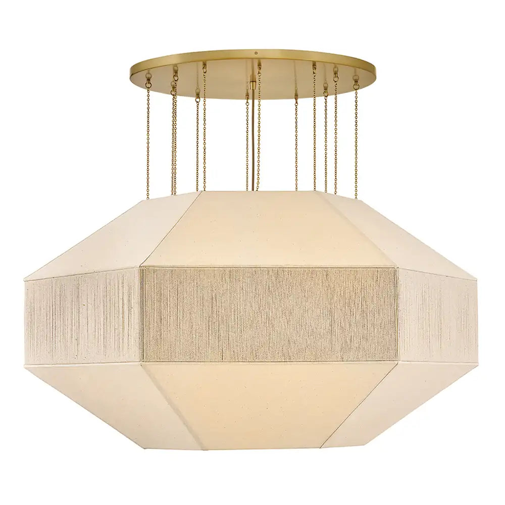 HINKLEY, LYLA DRUM CHANDELIER, CHANDELIER LIGHT