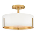 HINKLEY, HALLE SEMI-FLUSH MOUNT, FLUSH MOUNT CEILING LIGHTS