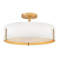 HINKLEY, HALLE SEMI-FLUSH MOUNT, FLUSH MOUNT CEILING LIGHTS