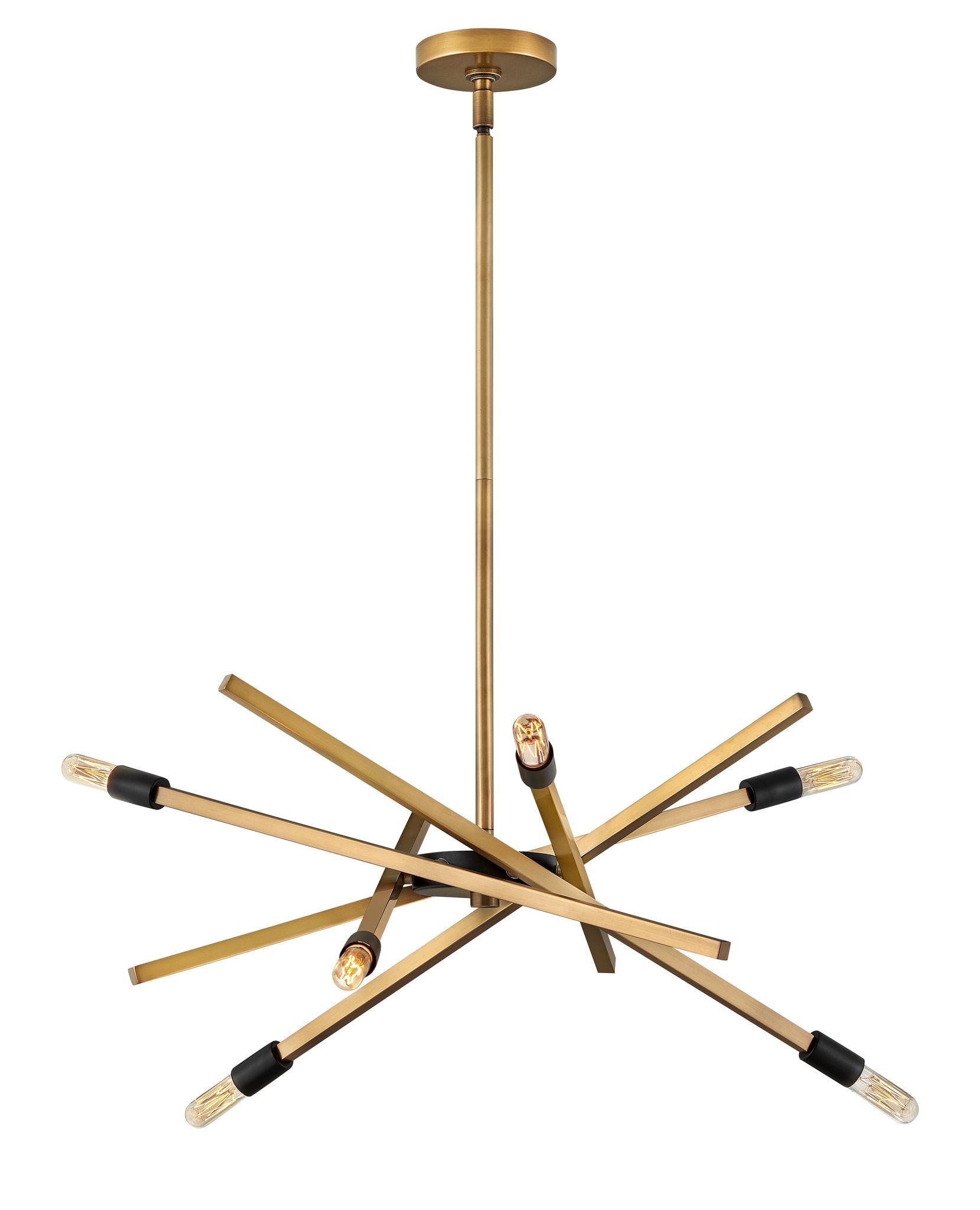 HINKLEY, ARCHER SINGLE TIER CHANDELIER, PENDANT LIGHT