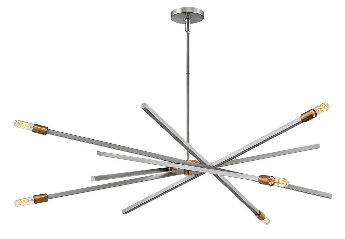 HINKLEY, ARCHER SINGLE TIER CHANDELIER, CHANDELIER LIGHT
