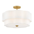HINKLEY, GWEN SEMI-FLUSH MOUNT, FLUSH MOUNT CEILING LIGHTS