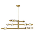 HINKLEY, SAXON SINGLE TIER CHANDELIER, PENDANT LIGHT