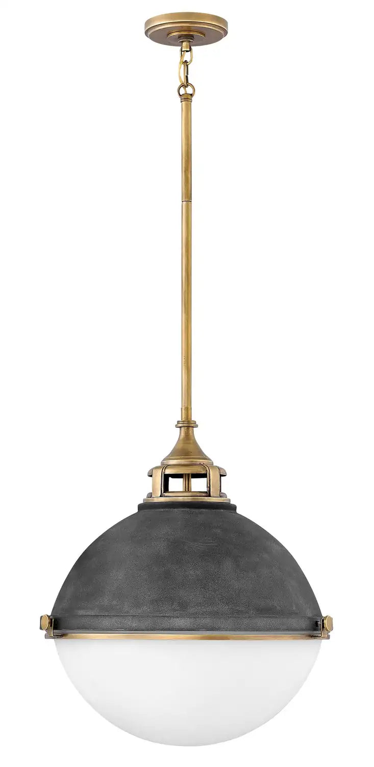 HINKLEY, FLETCHER ORB CHANDELIER, PENDANT LIGHT