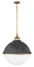 HINKLEY, FLETCHER ORB CHANDELIER, PENDANT LIGHT