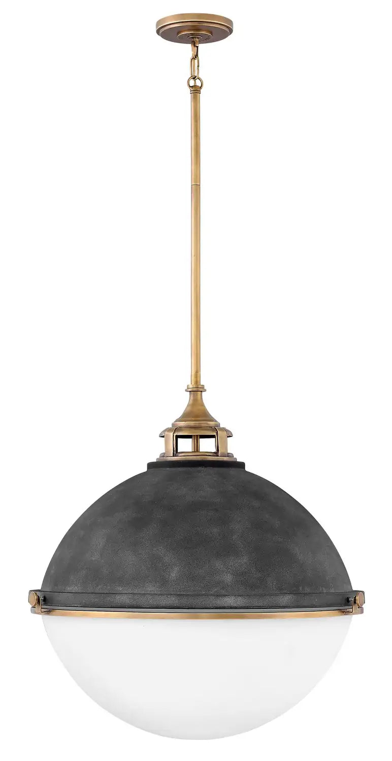 HINKLEY, FLETCHER ORB CHANDELIER, PENDANT LIGHT