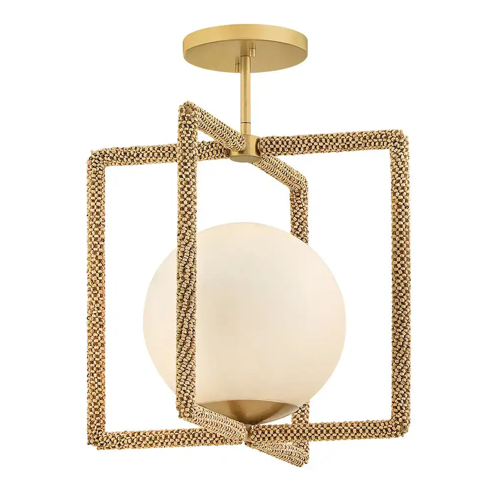 HINKLEY, KEONA CONVERTIBLE SEMI-FLUSH MOUNT, FLUSH MOUNT CEILING LIGHTS