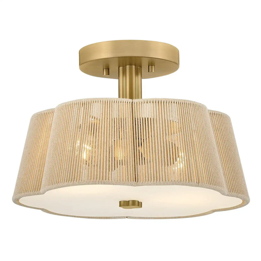 HINKLEY, SASHA SEMI-FLUSH MOUNT, FLUSH MOUNT CEILING LIGHTS