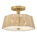 HINKLEY, Sasha Semi-Flush Mount, FLUSH MOUNT CEILING LIGHTS