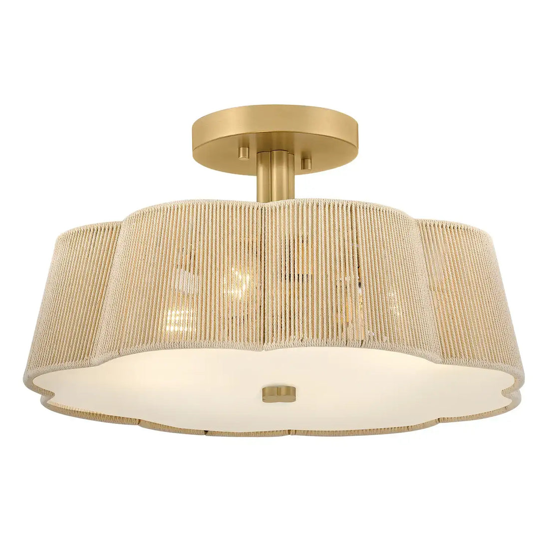 HINKLEY, SASHA SEMI-FLUSH MOUNT, FLUSH MOUNT CEILING LIGHTS