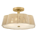 HINKLEY, Sasha Semi-Flush Mount, FLUSH MOUNT CEILING LIGHTS