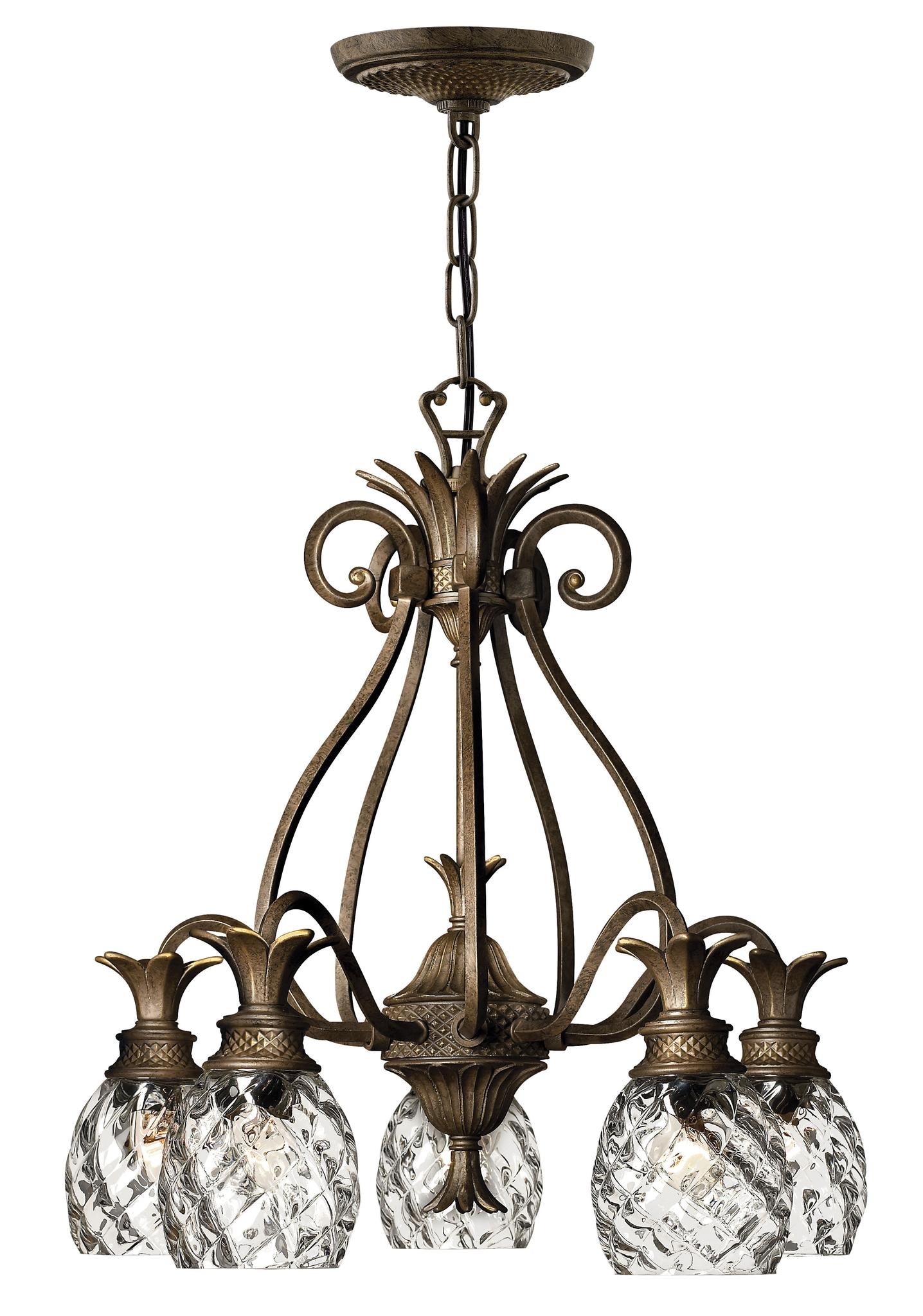 HINKLEY, PLANTATION SINGLE TIER CHANDELIER, PENDANT LIGHT